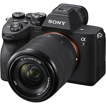 SONY - α7 RⅣ Amazon.com : Sony α7 IV Mirrorless Camera Kit (ILCE-7M4K/B
